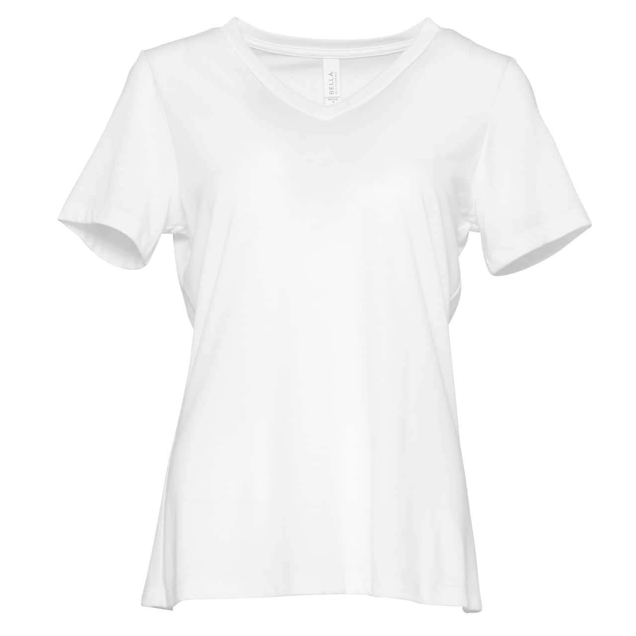 6 Pack: BELLA+CANVAS&#xAE; Short Sleeve Women&#x27;s V-Neck T-Shirt